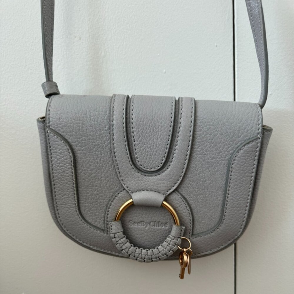 See by Chloé Hana Mini Suede & Leather Crossbody